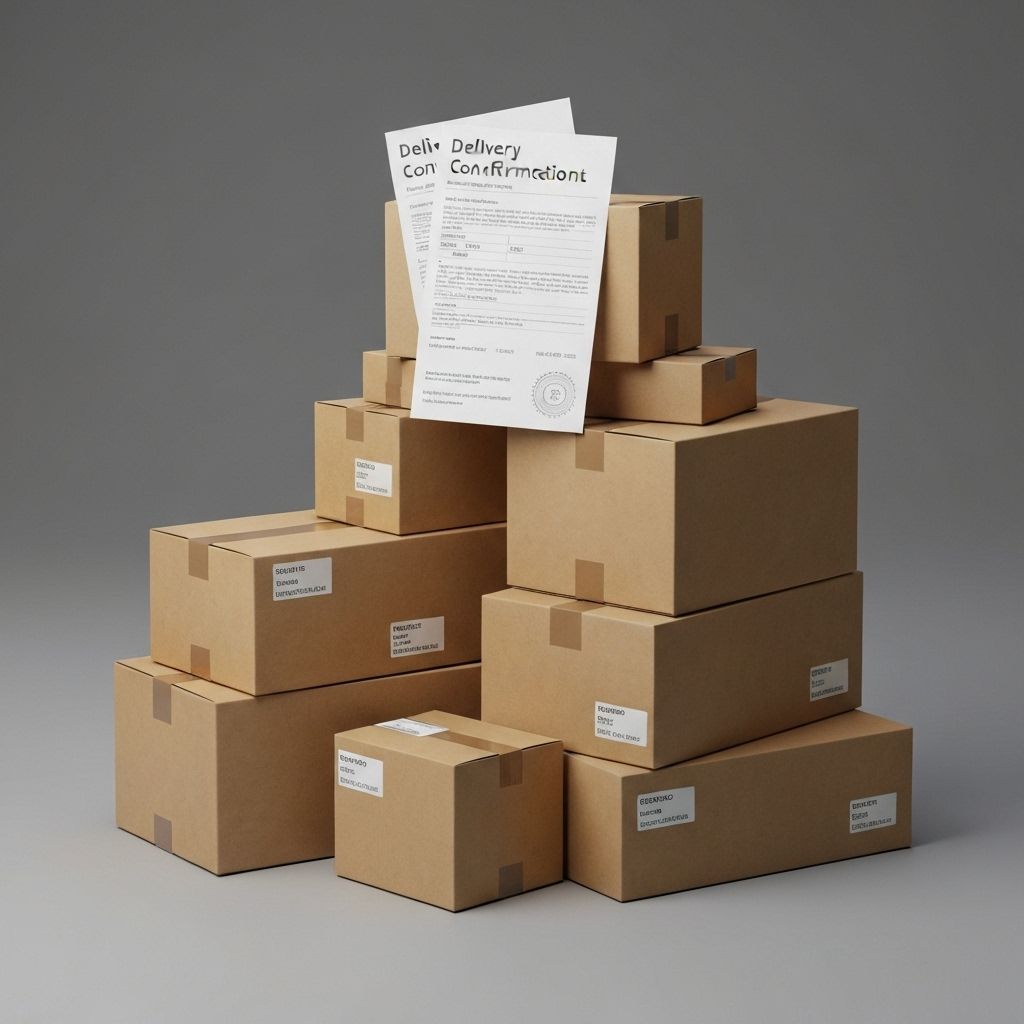 Delivery & Confirmation